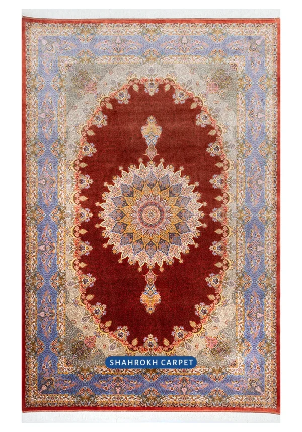 V516 machine-made silk rug , Golriz Design