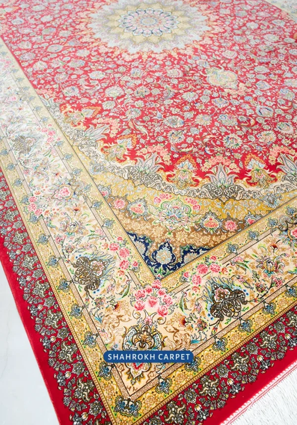 Q227 Machine-Made Silk Rugs | Forough Design - Image 3