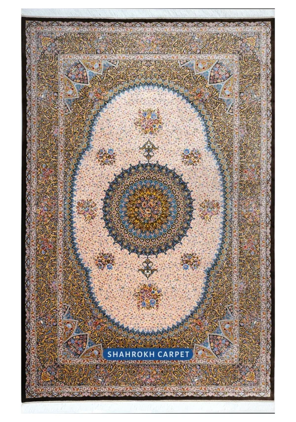 V524 isfahan persian rugs | Mina design - Image 4