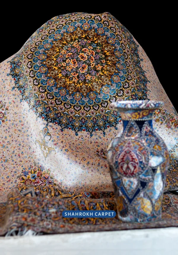 V524 isfahan persian rugs | Mina design - Image 5