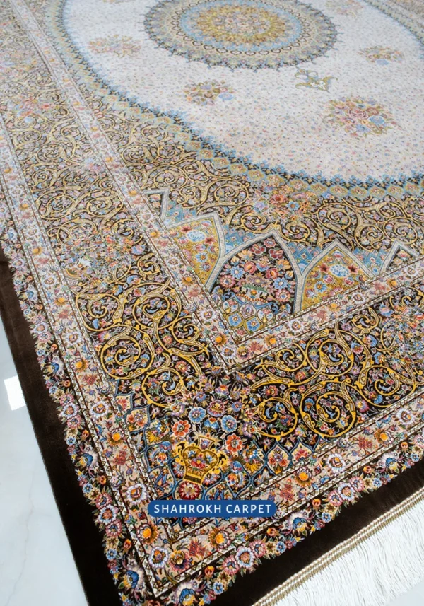 V524 isfahan persian rugs | Mina design - Image 6